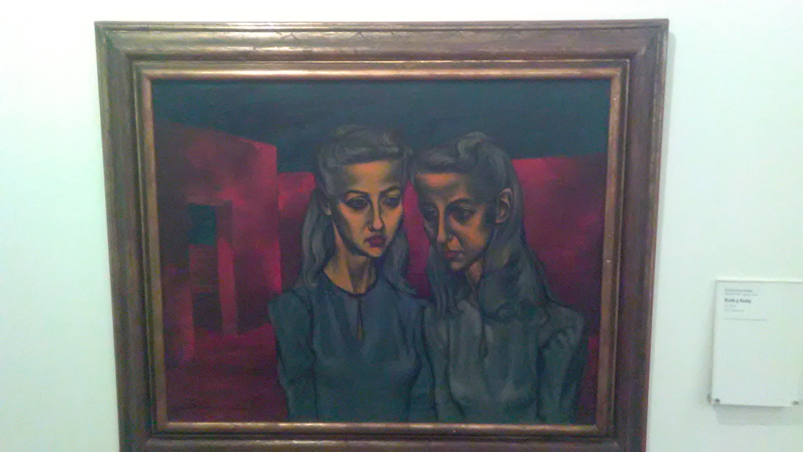 Painting in Bogot&aacute;'s Museo Nacional