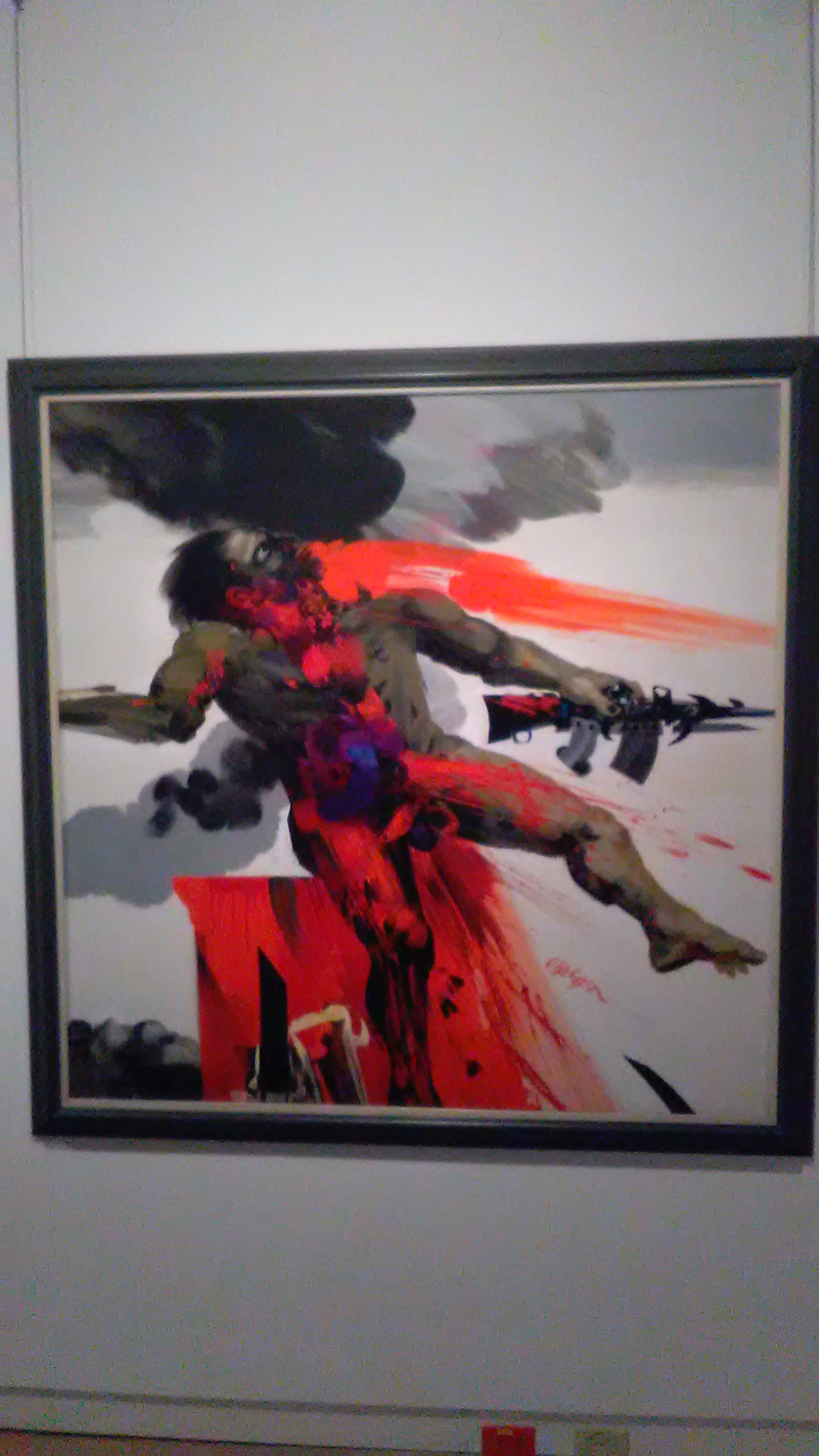 Painting in Bogot&aacute;'s Museo Nacional