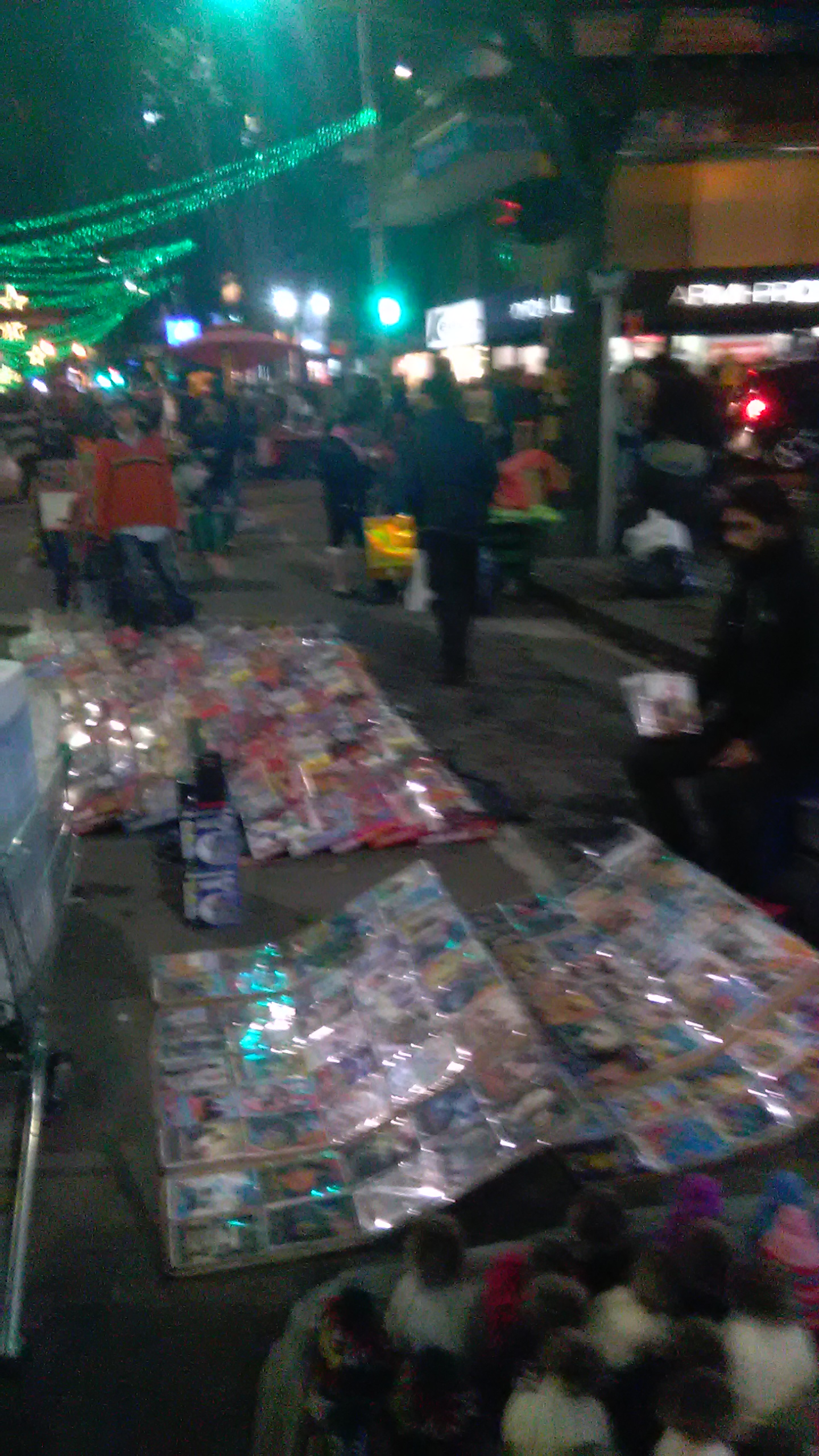 Merchandise vendors in Bogot&aacute;